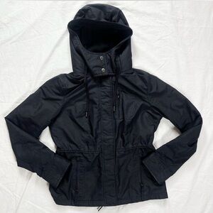Abercrombie & Fitch black all-season weather warrior jacket